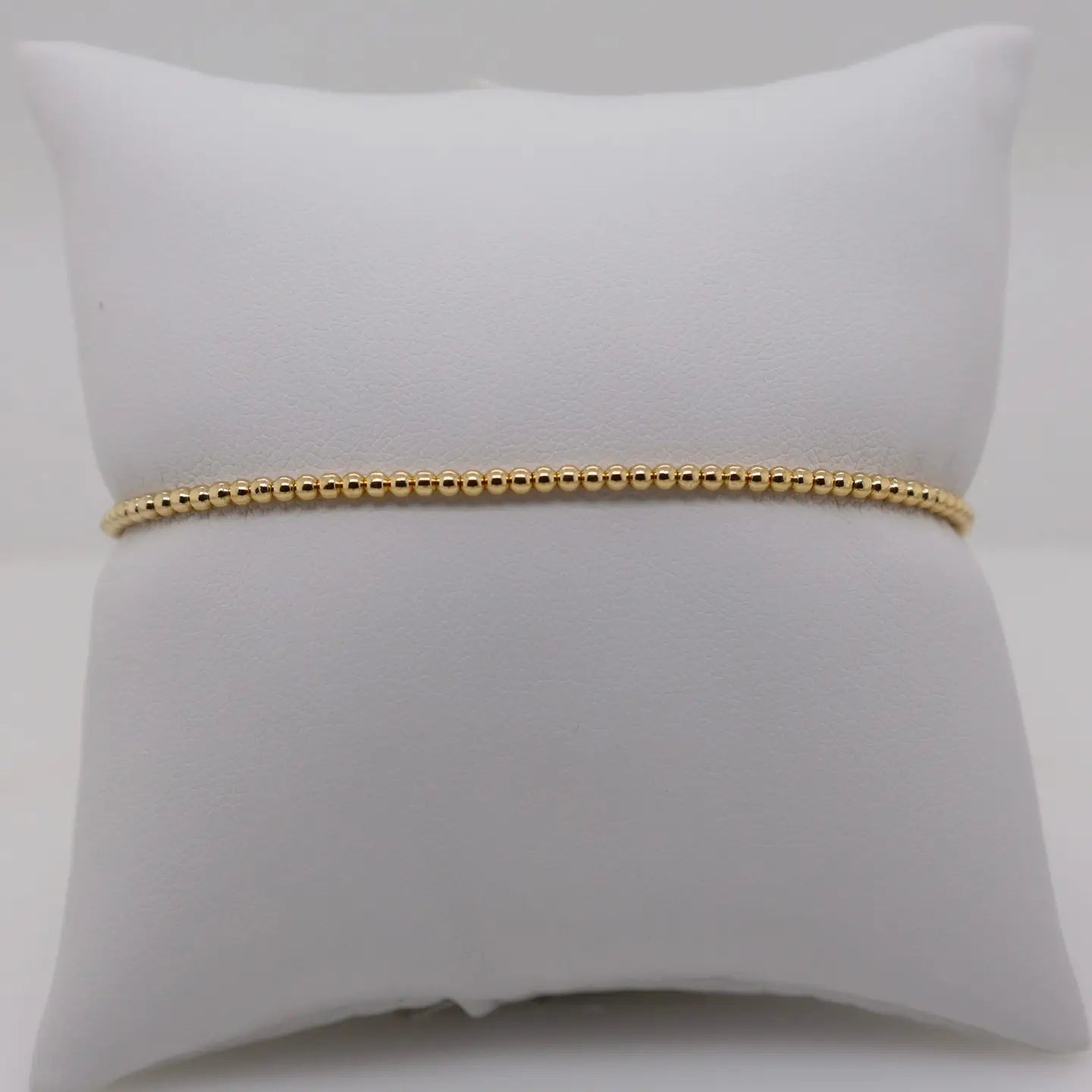Bara Gold Ball 2mm Bracelet