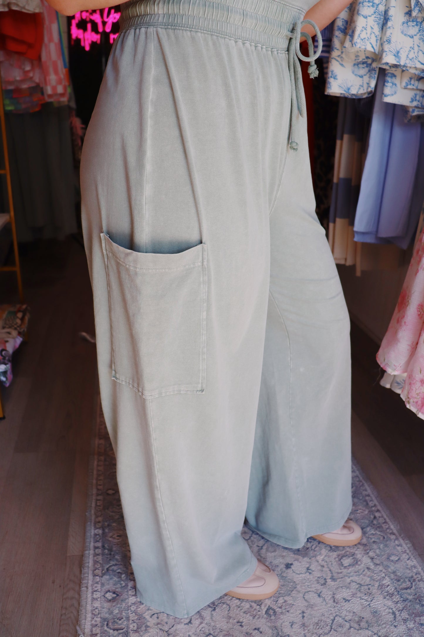 Angela Jumpsuit Green