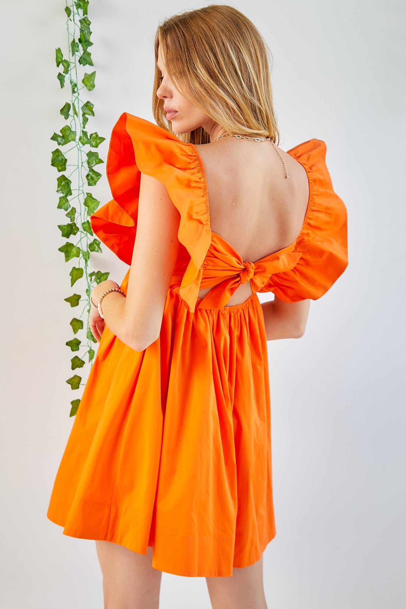 Smokey Game Day Ruffle Dress