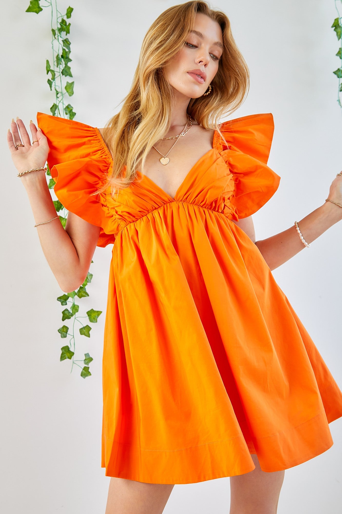 Smokey Game Day Ruffle Dress