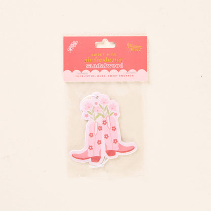 Sweet Ride Car Air Freshener-Dainty Floral Navy