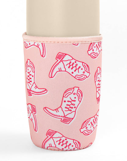 Western Cowgirl Boots Coffee Sleeve