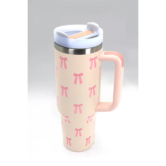 Bow 40oz Stainless Steel Tumbler Bow