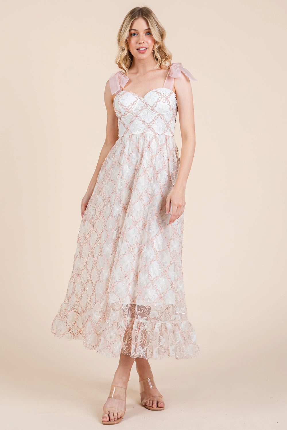 Champagne Coast Dress