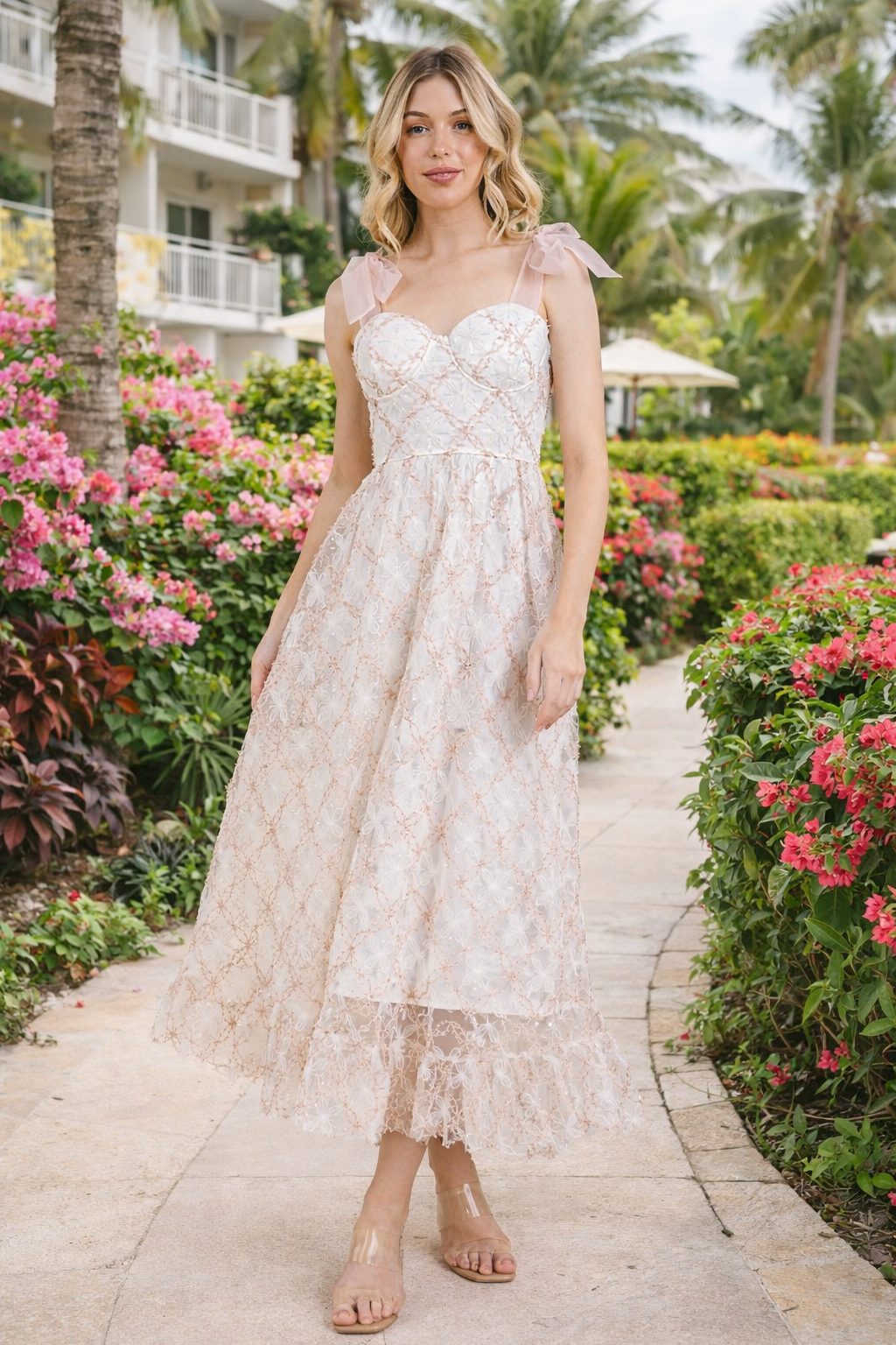 Champagne Coast Dress