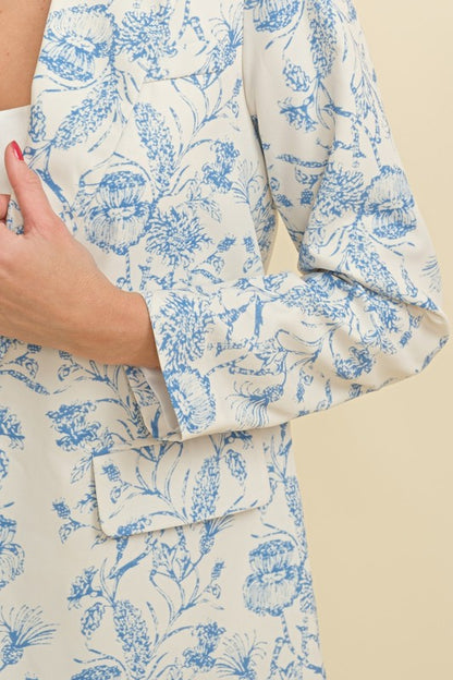 Chinoiserie Blazer Set