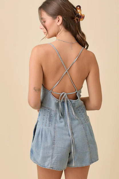 Dockside Denim Romper