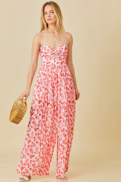 Poppy Floral Jumpsuit