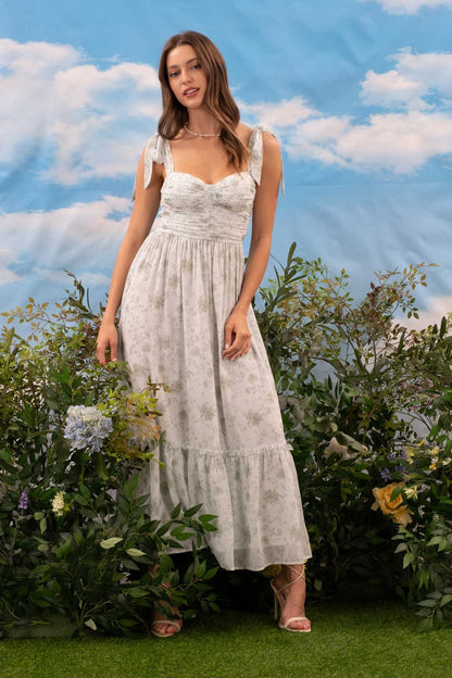 Sage Midi Dress