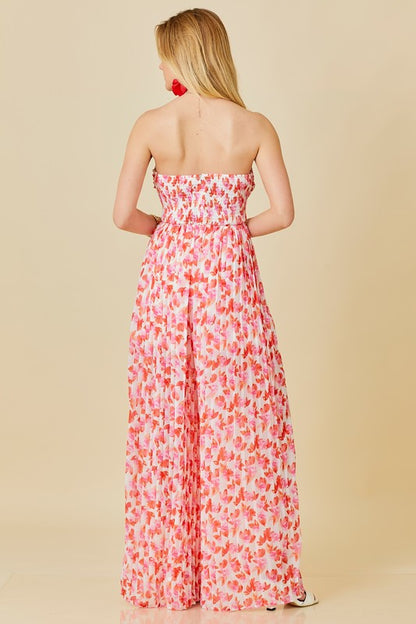 Poppy Floral Jumpsuit