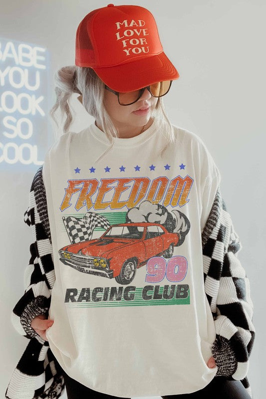 Freedom Racing Vintage Graphic Tee