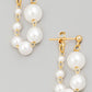 Mini Pearl Bead Chain Earrings