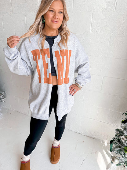 Tenn Raw Edge Cardigan