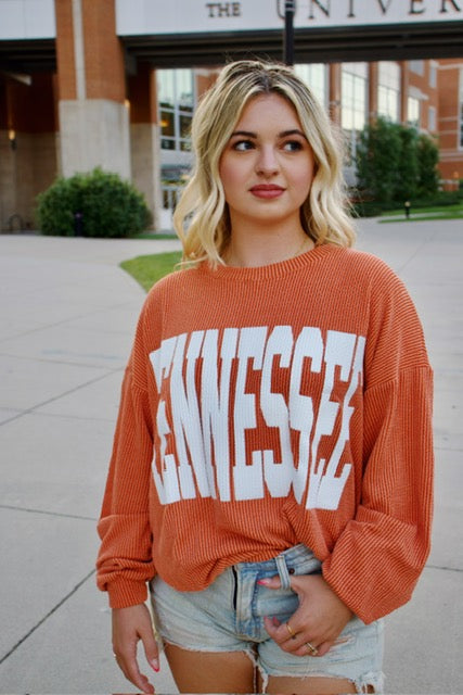 Tennessee Ribbed Crewneck