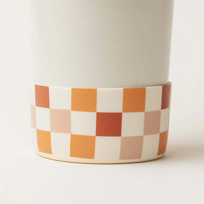 Checkered Tumbler Boot