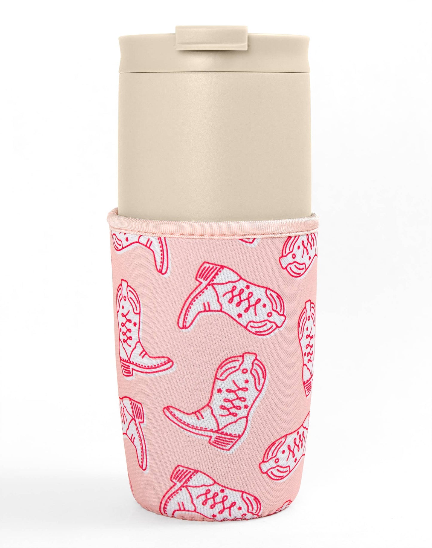 Western Cowgirl Boots Coffee Sleeve