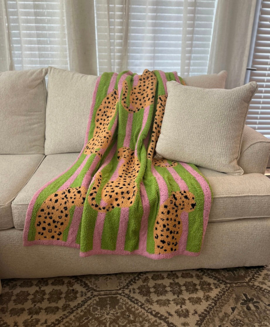 The Luxe Leopard Blanket